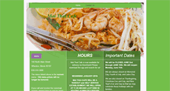 Desktop Screenshot of maithaiwheaton.com